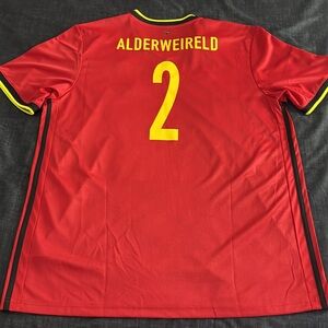 Belgium 🇧🇪 #2 Toby Alderweireld 2020-21 Adidas Home Jersey